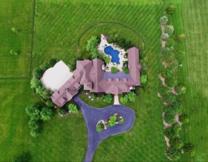 real estate drone photography